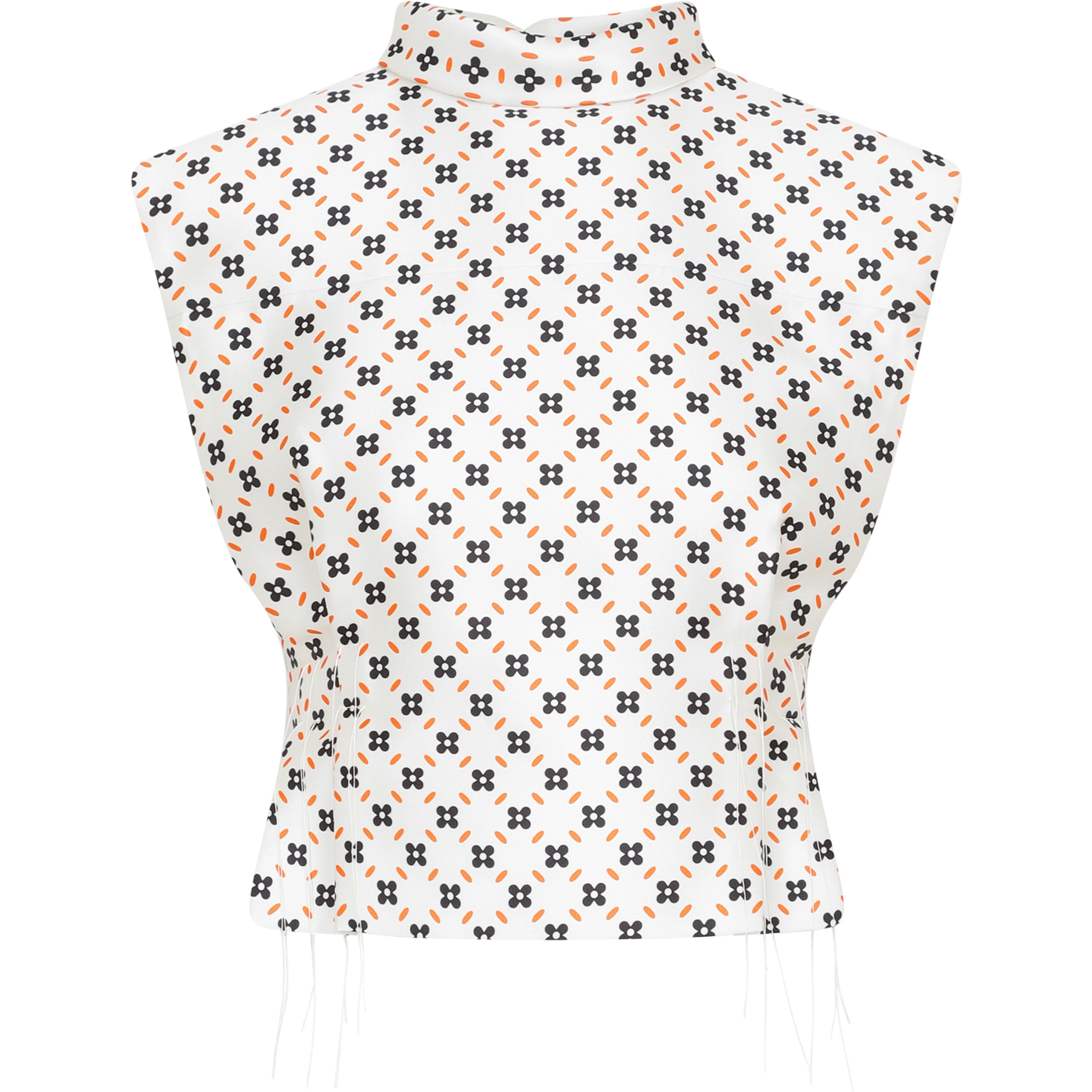Lanvin Cropped Sleeveless Top