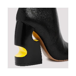 Off White Pop Bulky Nappa Ankle Boot