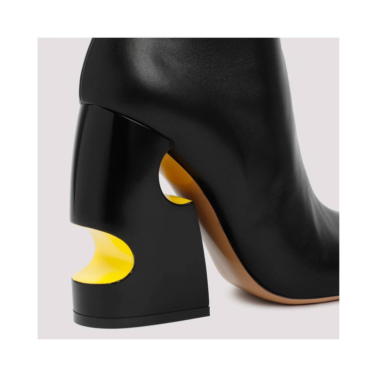 Off White Pop Bulky Nappa Ankle Boot