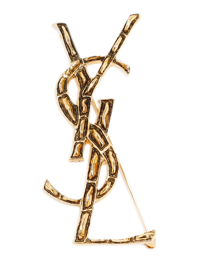 Opyum Textured Coco Brooch