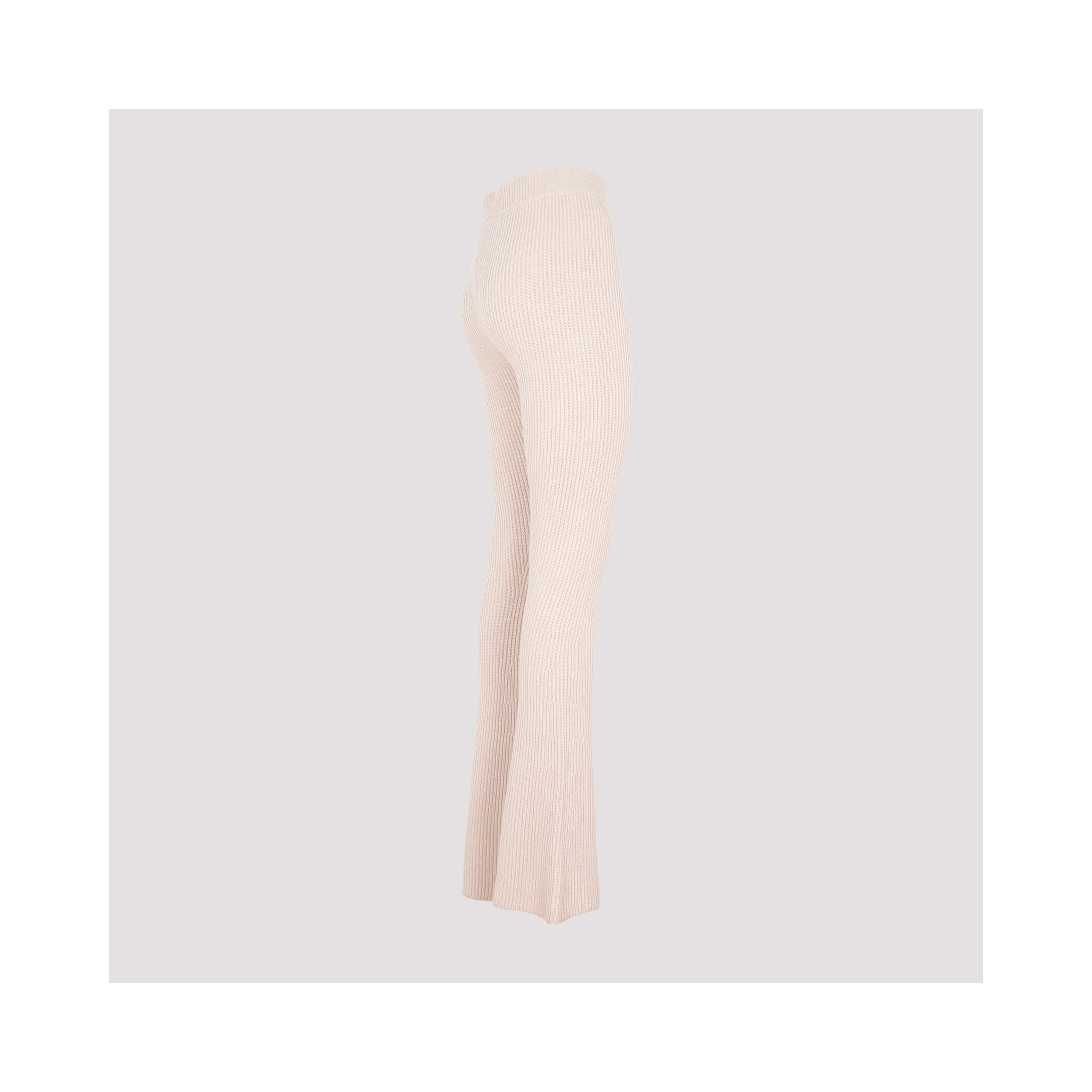 Peserico Flare Knit Rib Pant