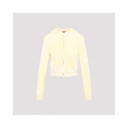 Balenciaga Fitted Zip-Up Hoodie