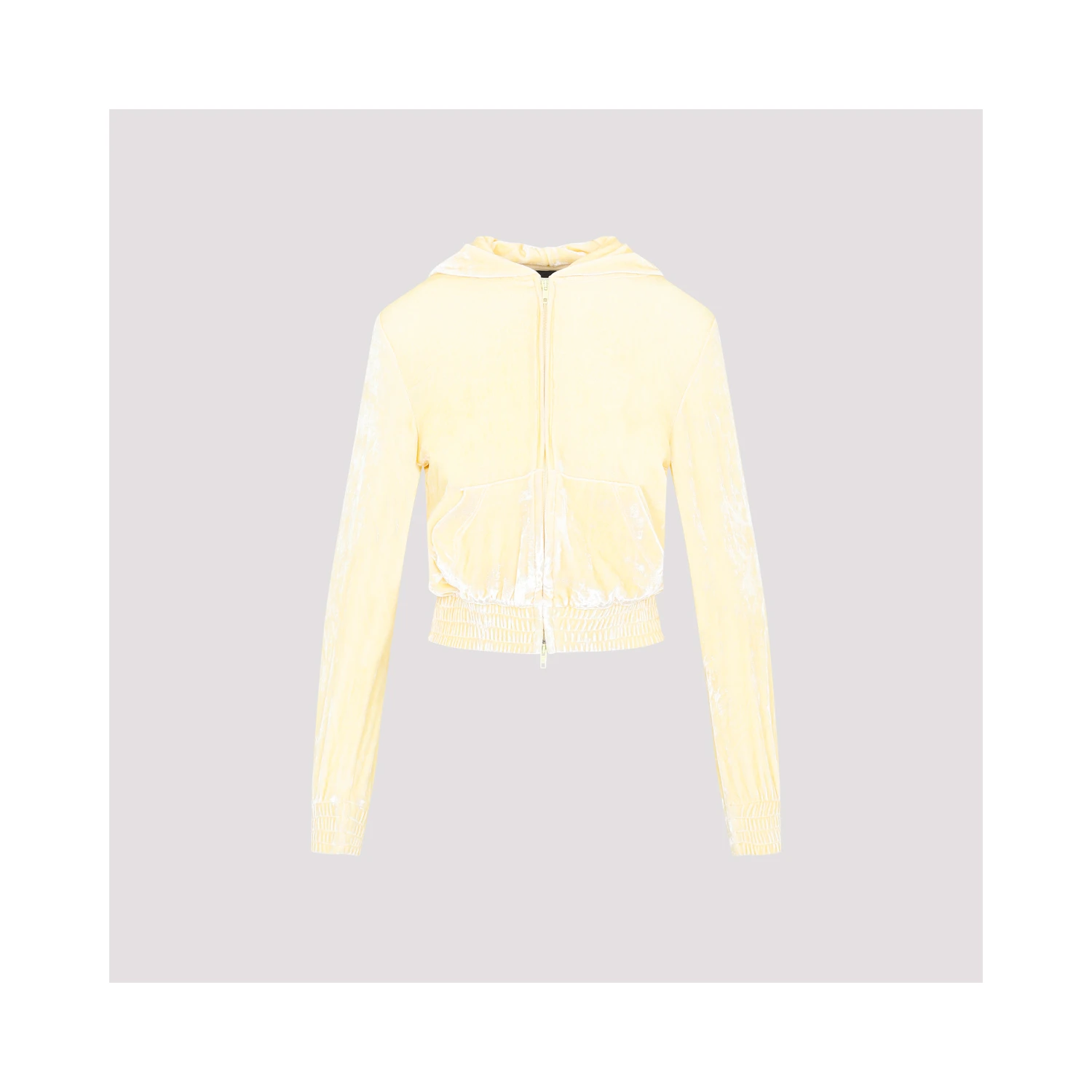 Balenciaga Fitted Zip-Up Hoodie