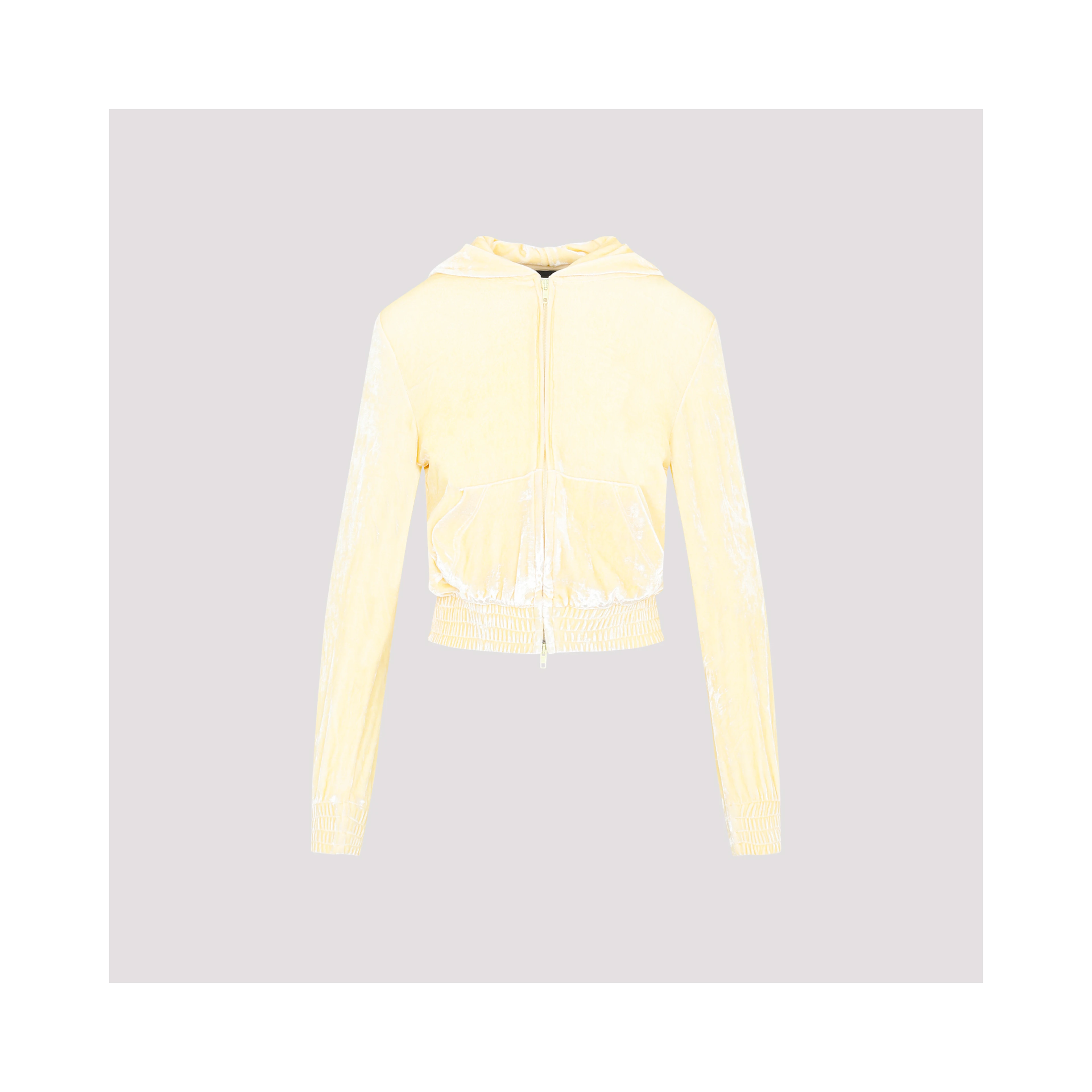 Balenciaga Fitted Zip-Up Hoodie