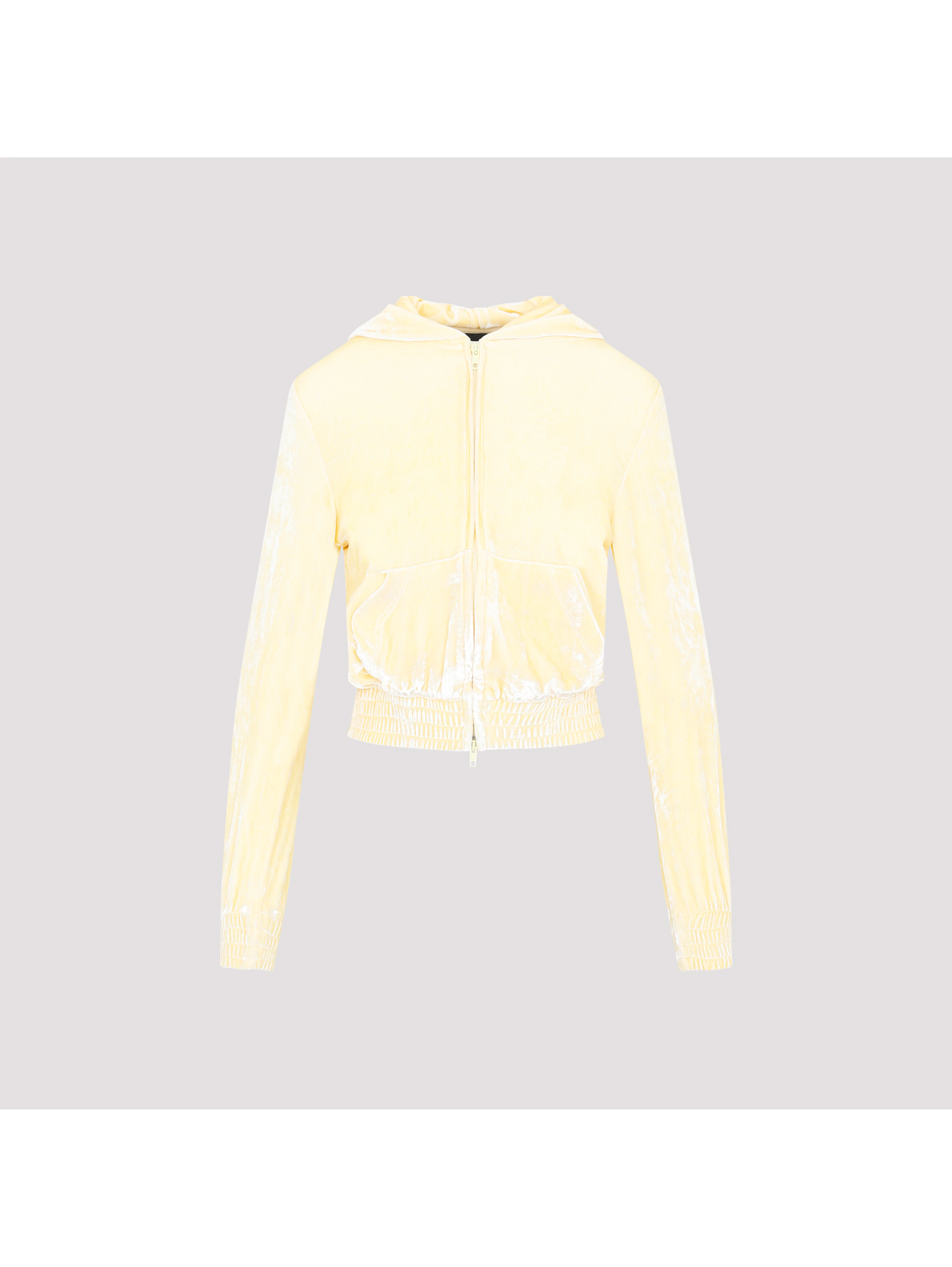 Balenciaga Fitted Zip-Up Hoodie