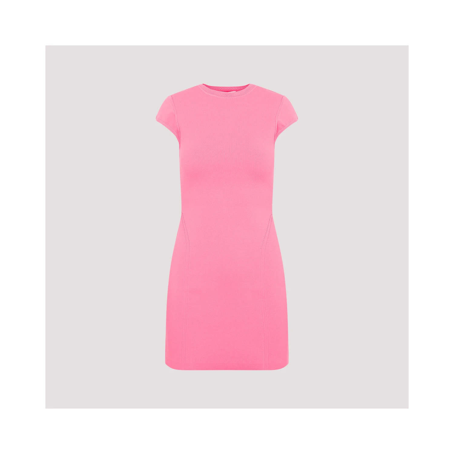 Victoria Beckham Cap Sleeve Fitted Mini Dress