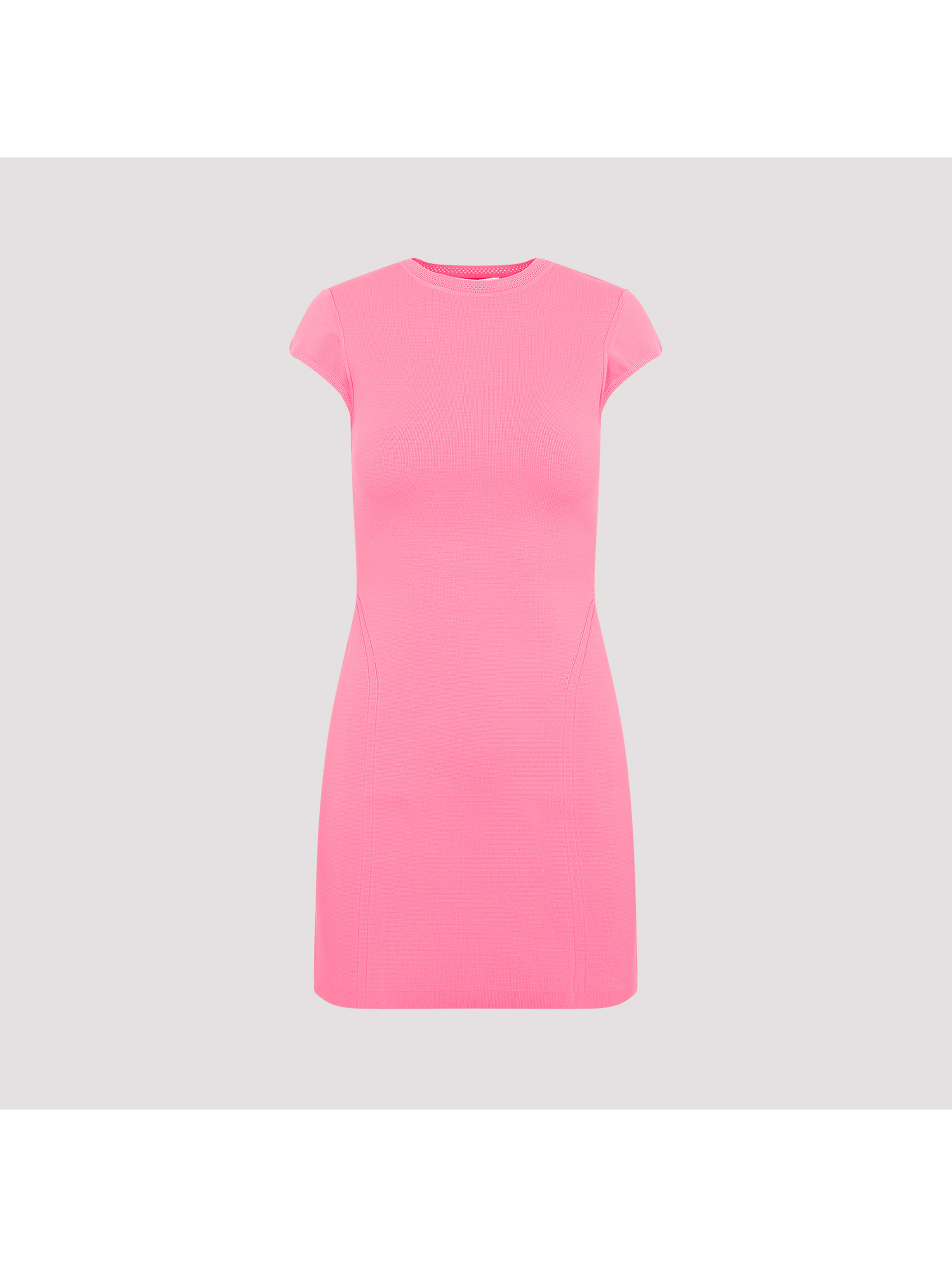 Victoria Beckham Cap Sleeve Fitted Mini Dress