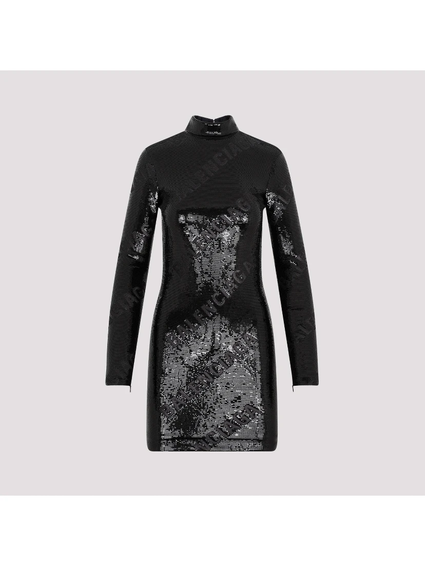 Balenciaga Turtleneck Dress