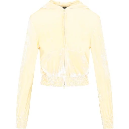 Balenciaga Fitted Zip-Up Hoodie