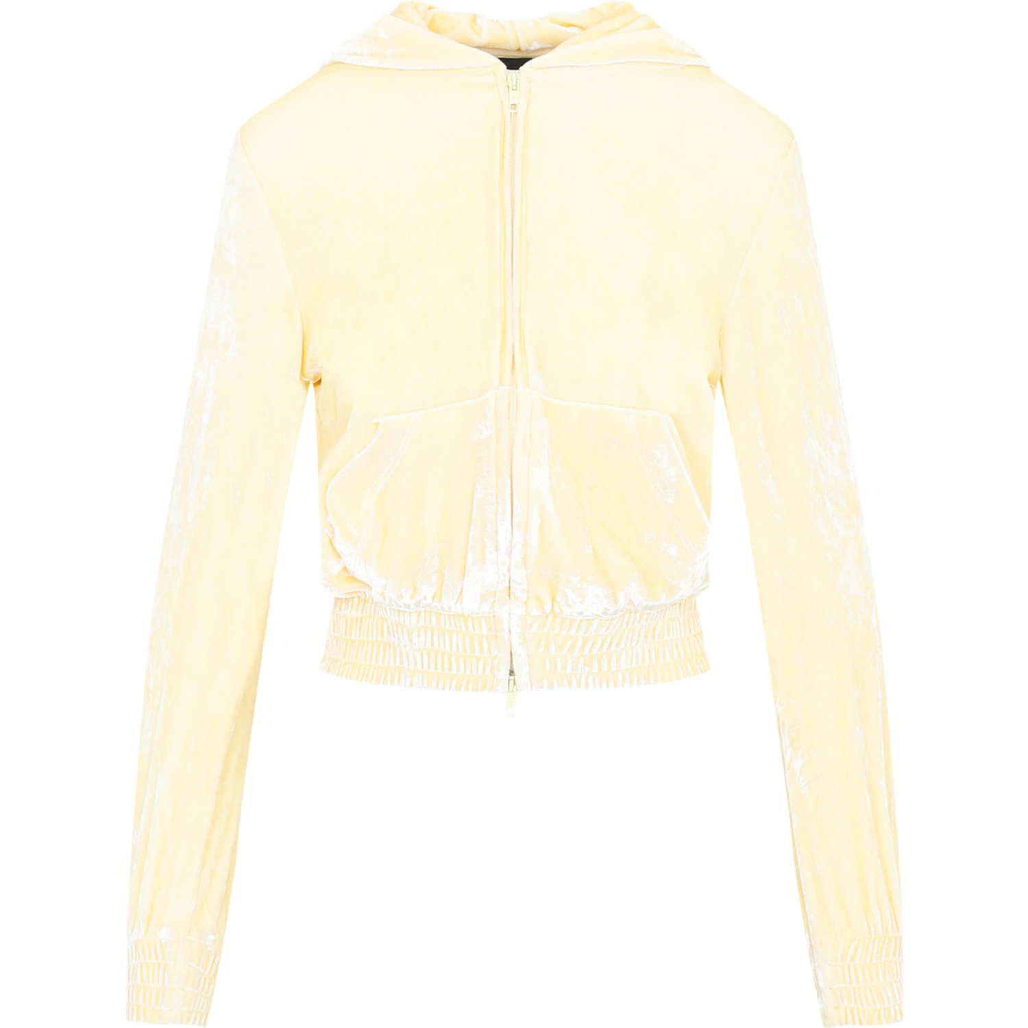 Balenciaga Fitted Zip-Up Hoodie