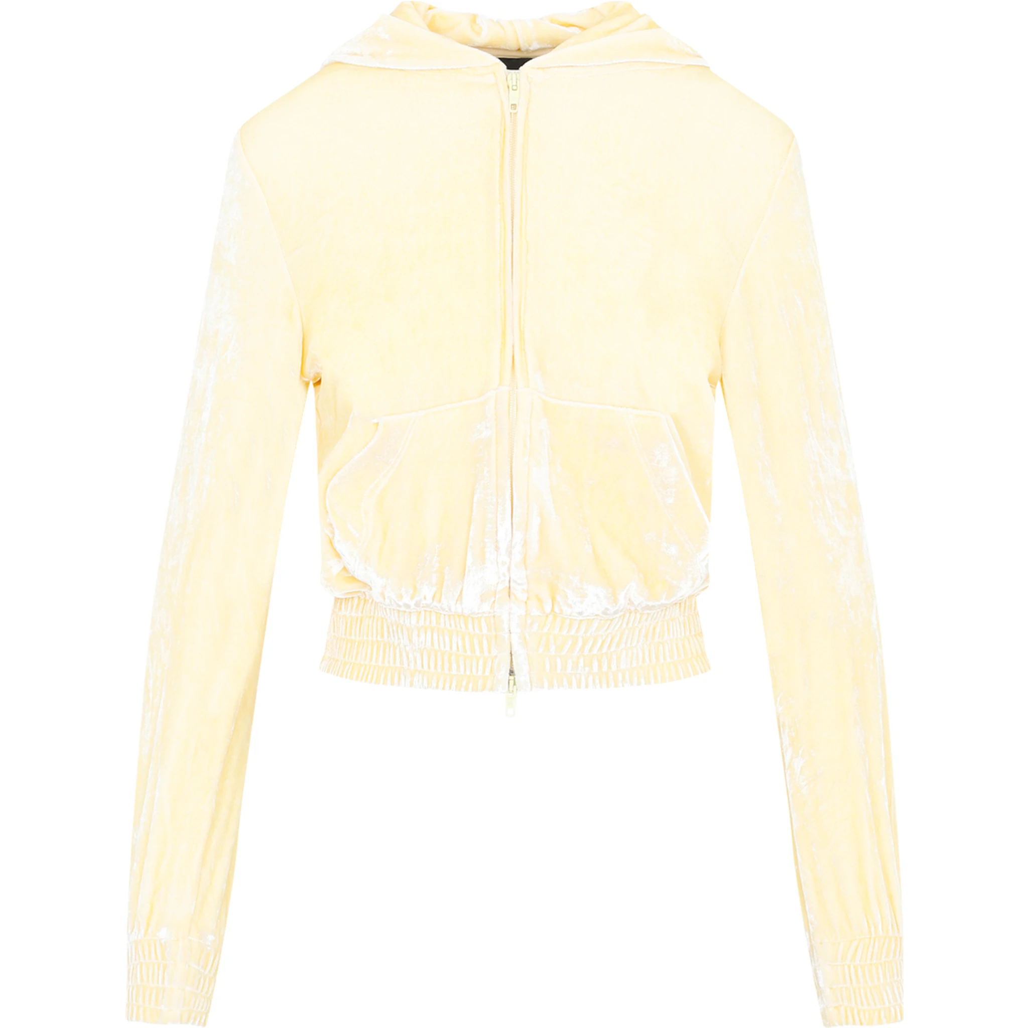 Balenciaga Fitted Zip-Up Hoodie