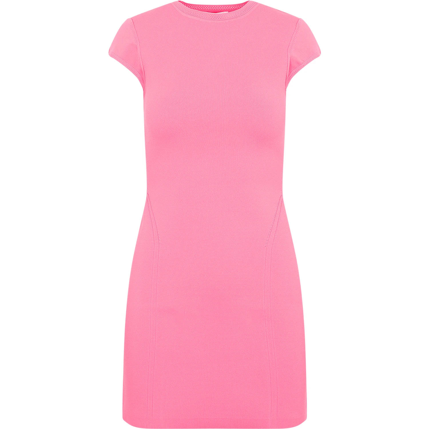 Victoria Beckham Cap Sleeve Fitted Mini Dress