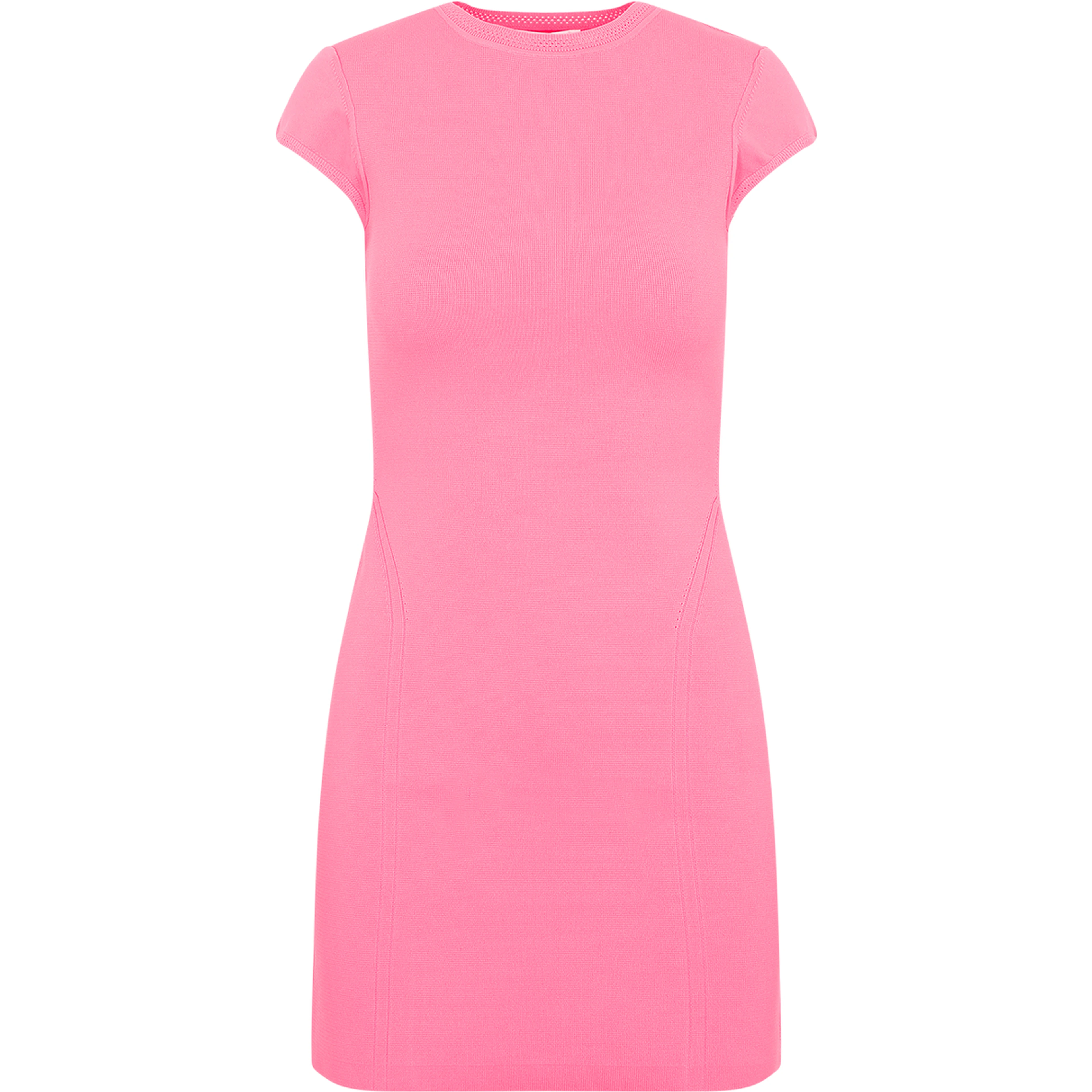 Victoria Beckham Cap Sleeve Fitted Mini Dress