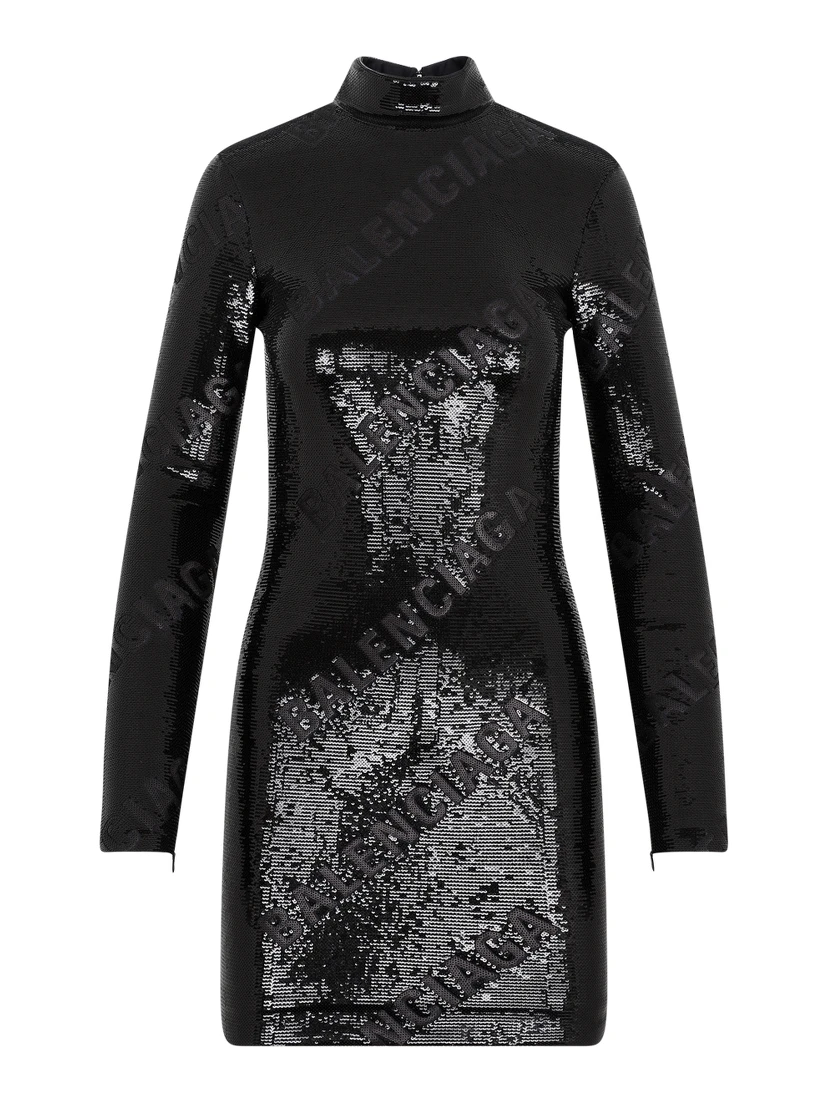 Balenciaga Turtleneck Dress