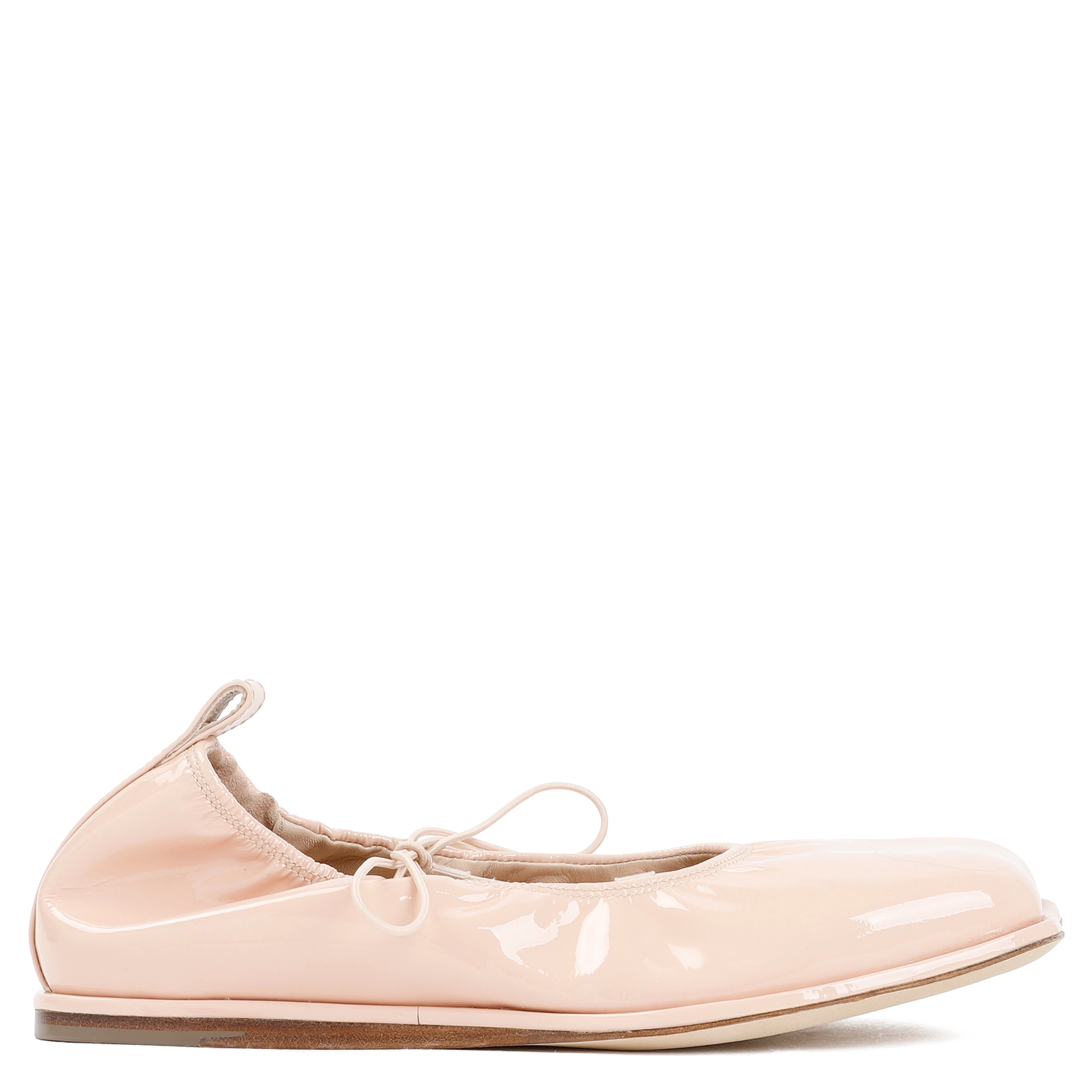 Simone Rocha Heart Toe Lace-Up Ballerina