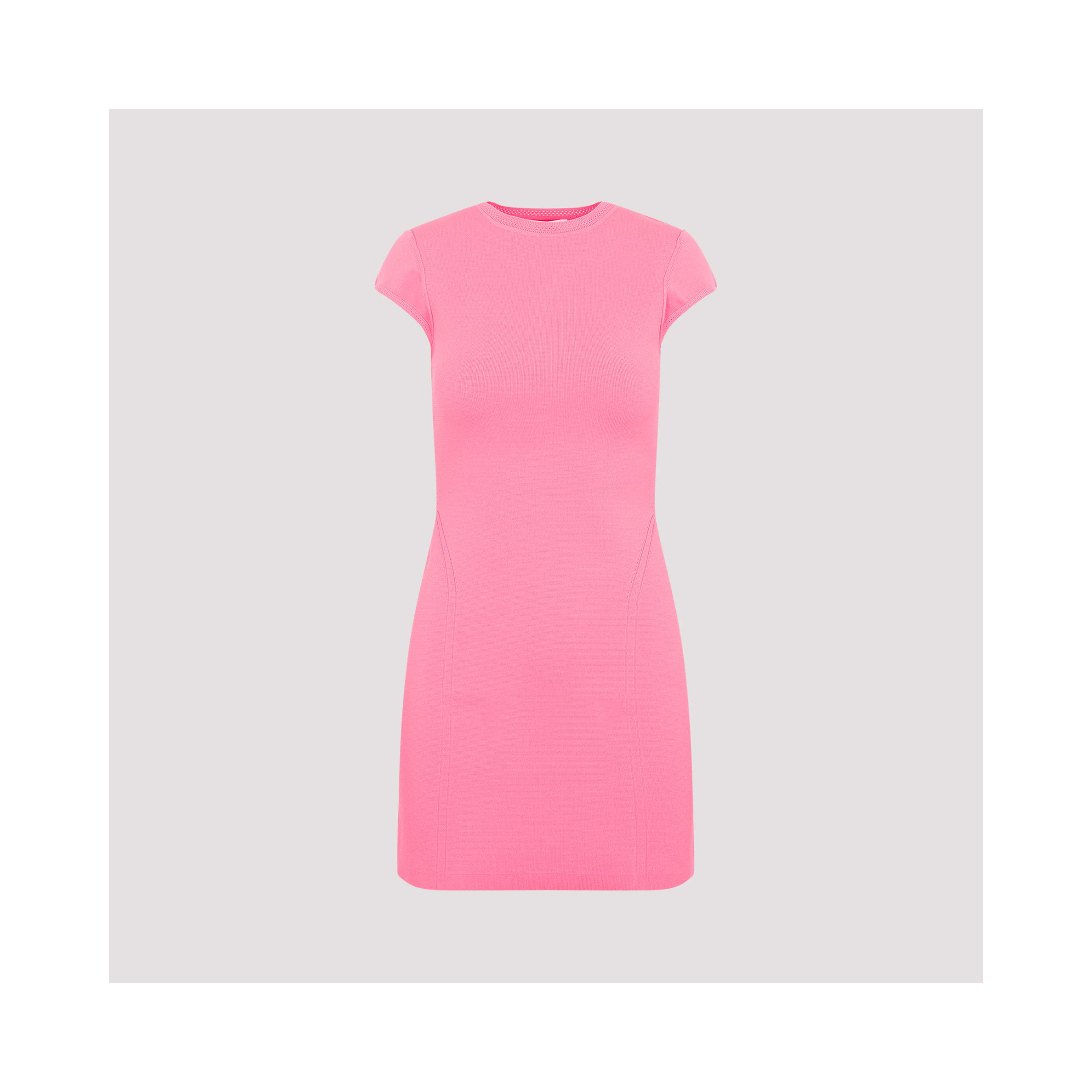 Victoria Beckham Cap Sleeve Fitted Mini Dress