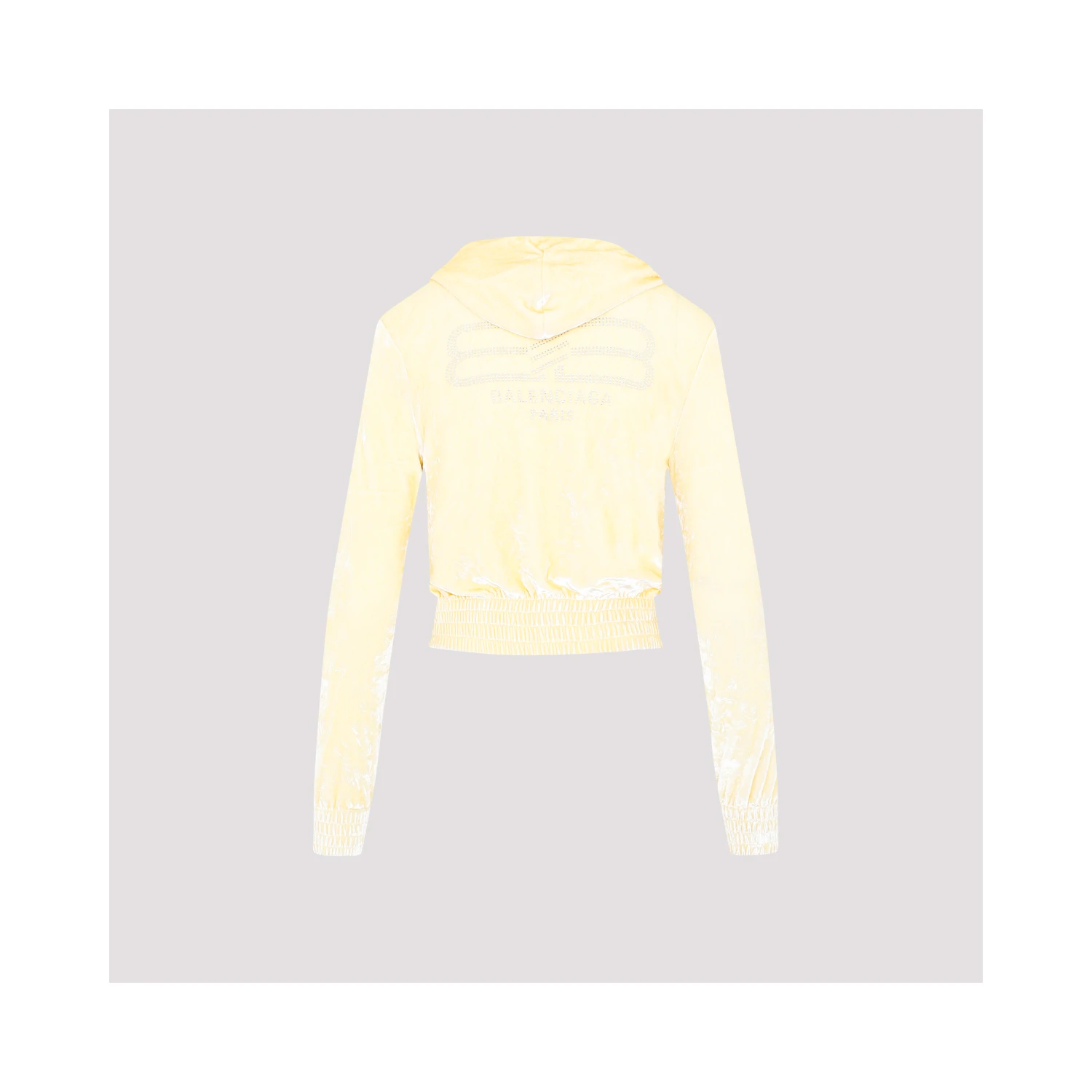 Balenciaga Fitted Zip-Up Hoodie