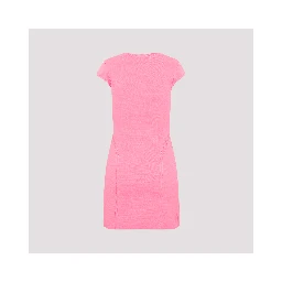 Victoria Beckham Cap Sleeve Fitted Mini Dress
