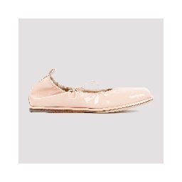 Simone Rocha Heart Toe Lace-Up Ballerina