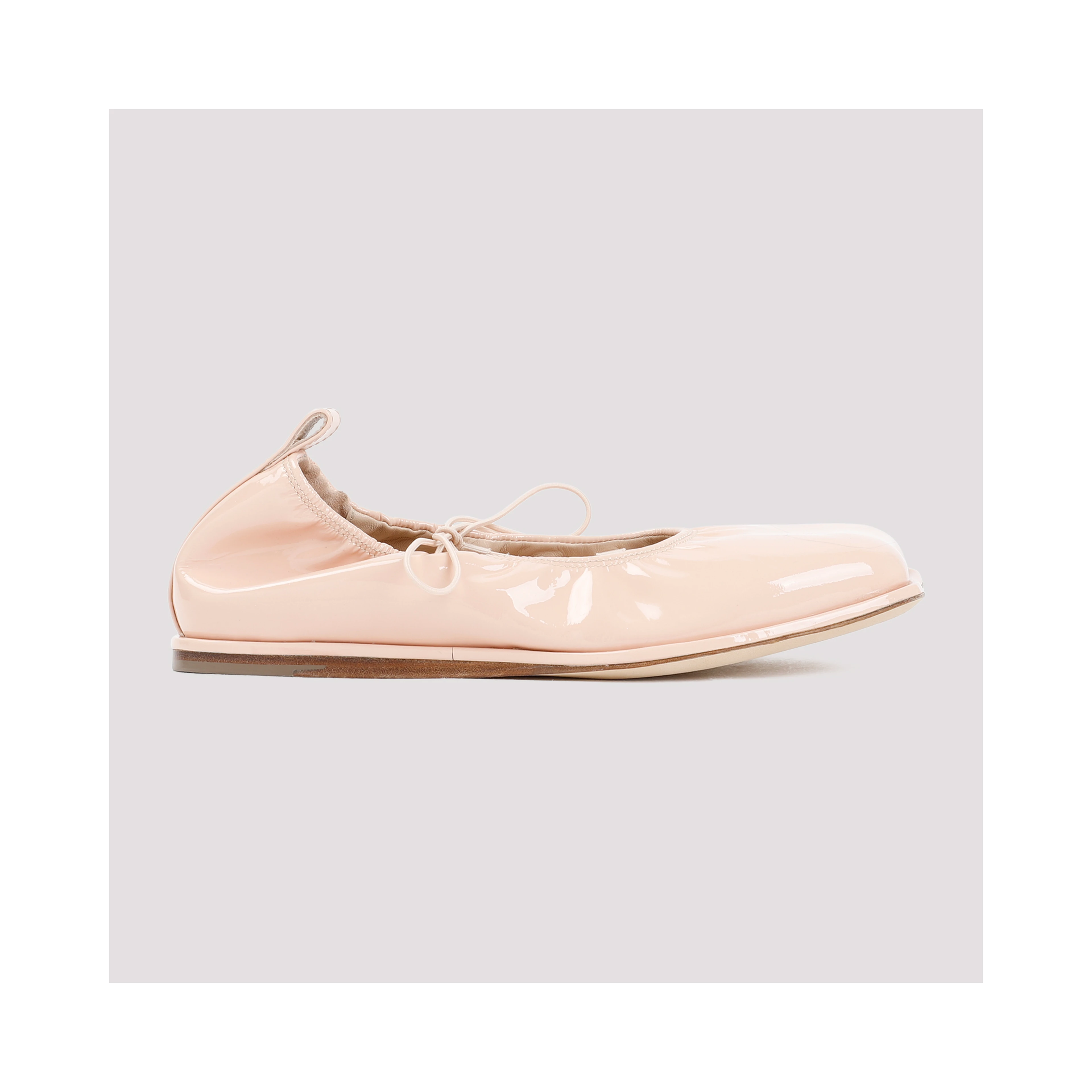 Simone Rocha Heart Toe Lace-Up Ballerina