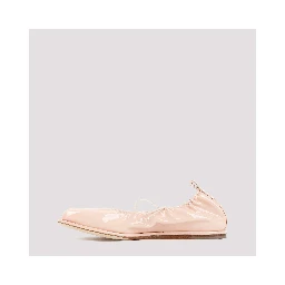 Simone Rocha Heart Toe Lace-Up Ballerina