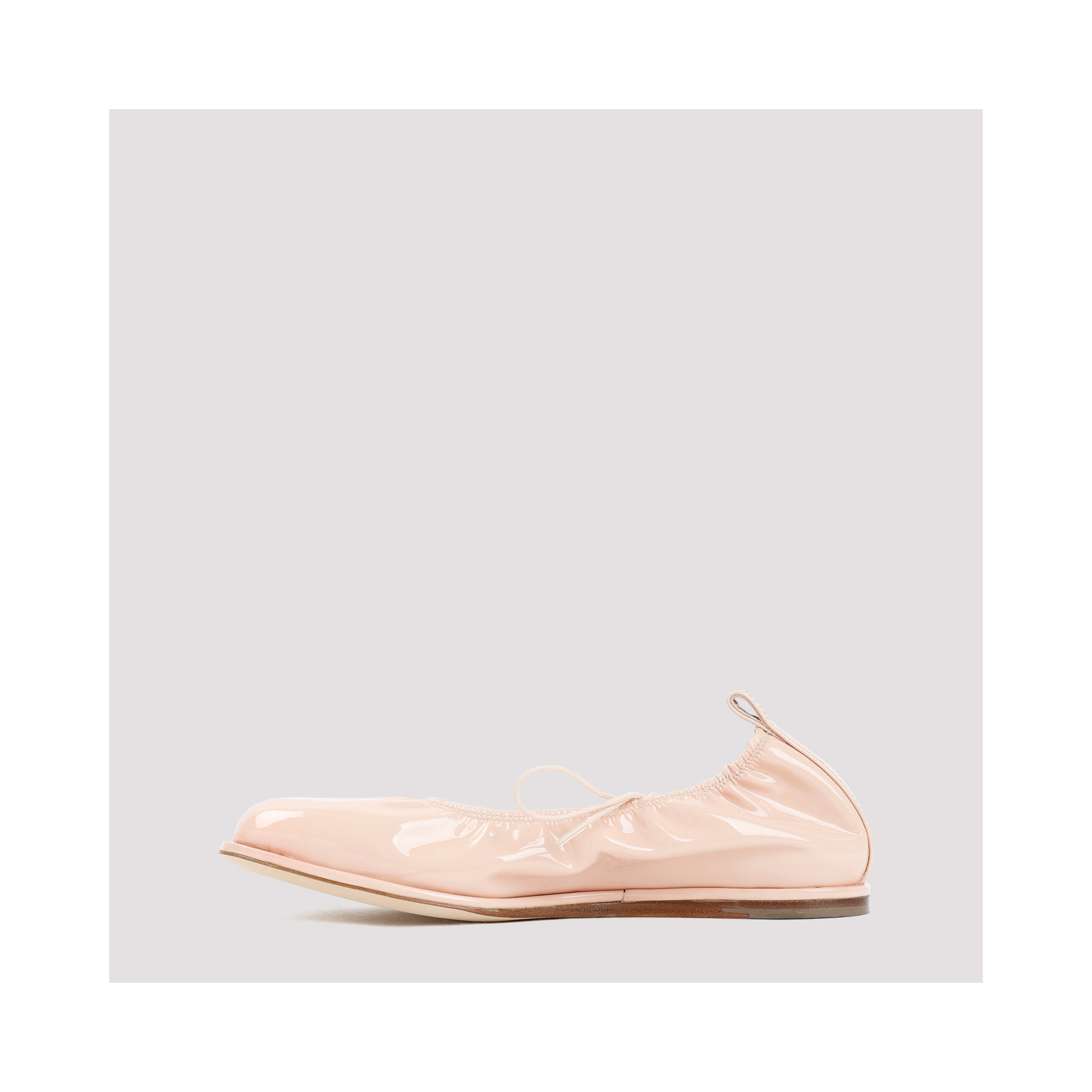 Simone Rocha Heart Toe Lace-Up Ballerina