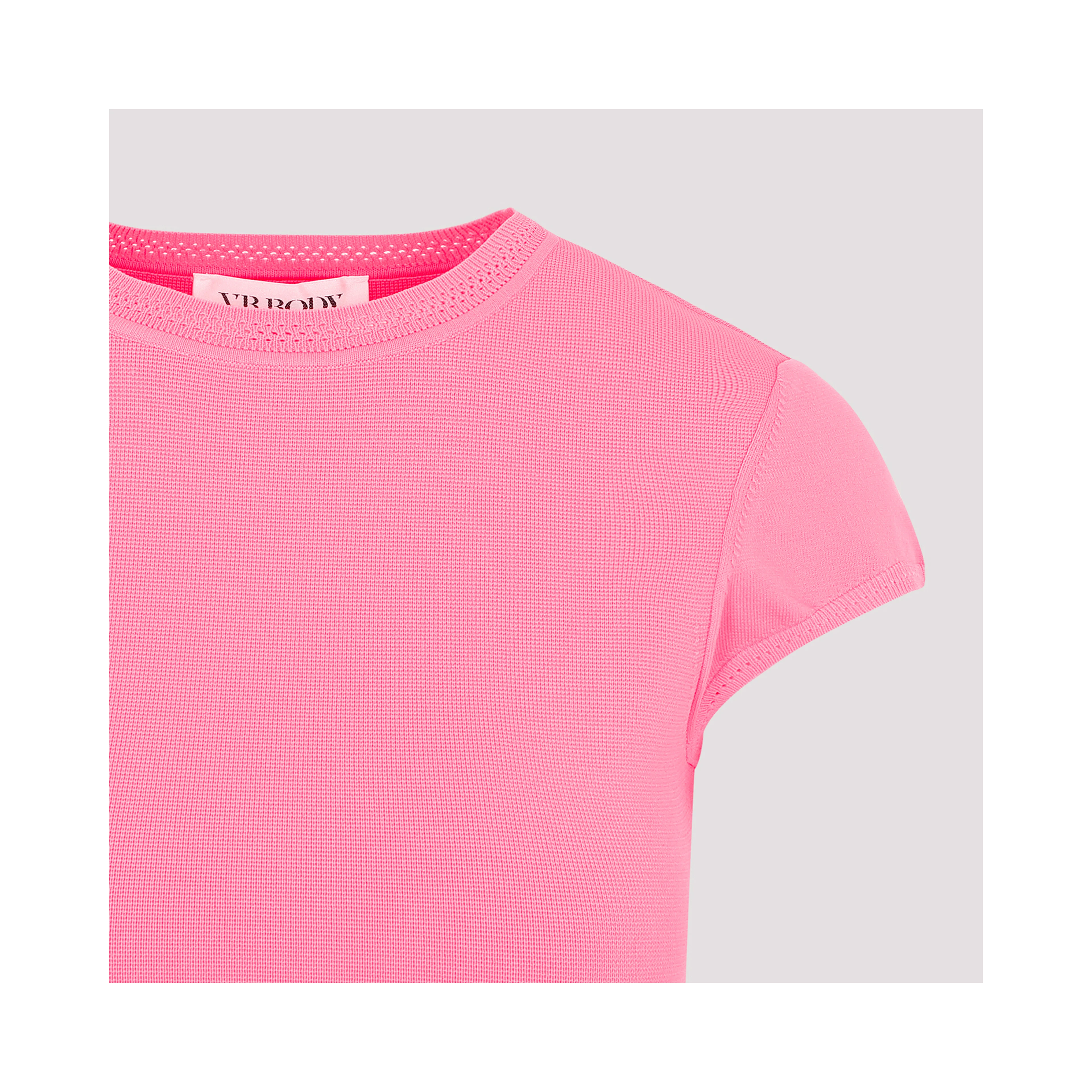 Victoria Beckham Cap Sleeve Fitted Mini Dress