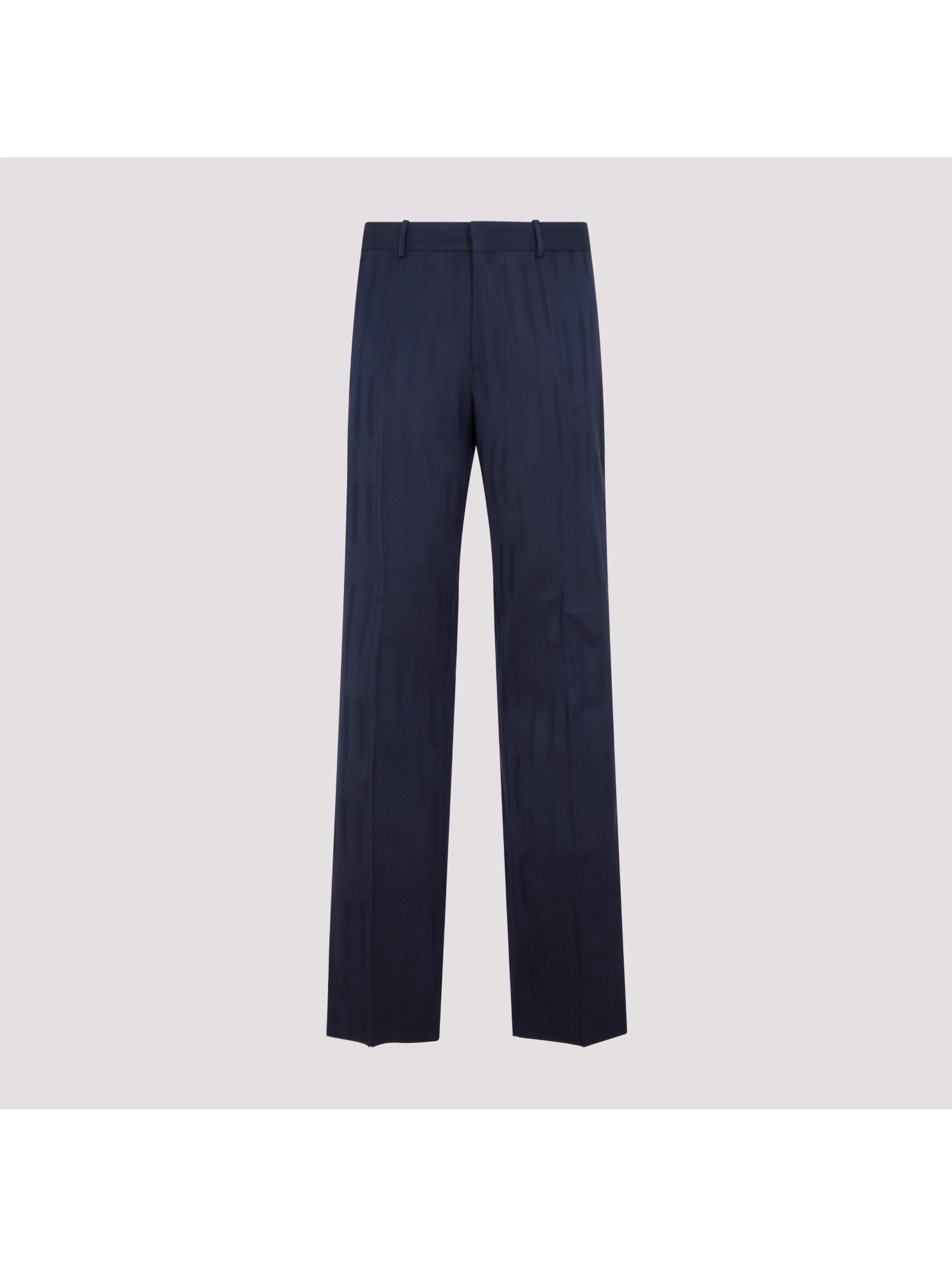 Off White Shibori Jacquard Slim Pant
