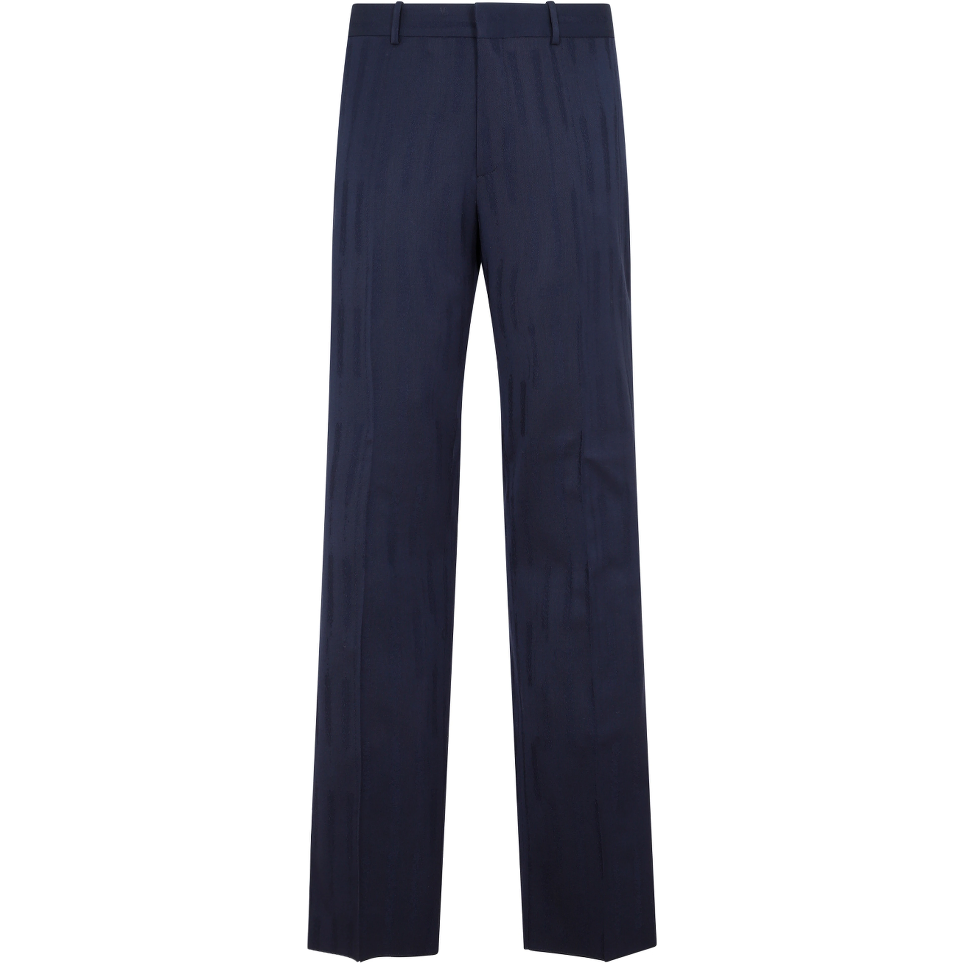 Off White Shibori Jacquard Slim Pant