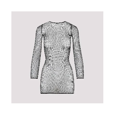 Balenciaga Crystal Mesh Mini Top