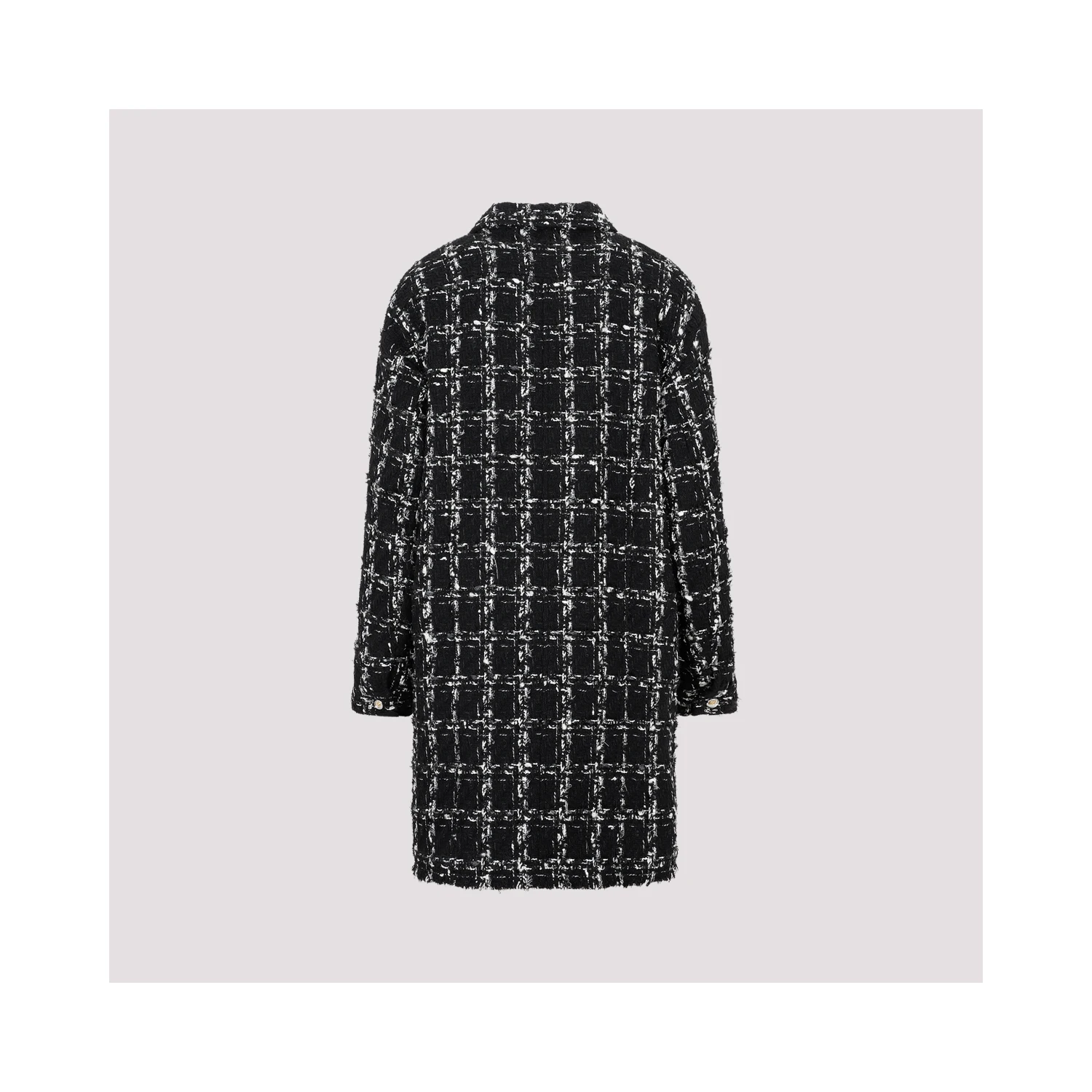 Giambattista Valli Checked bouclé Coat