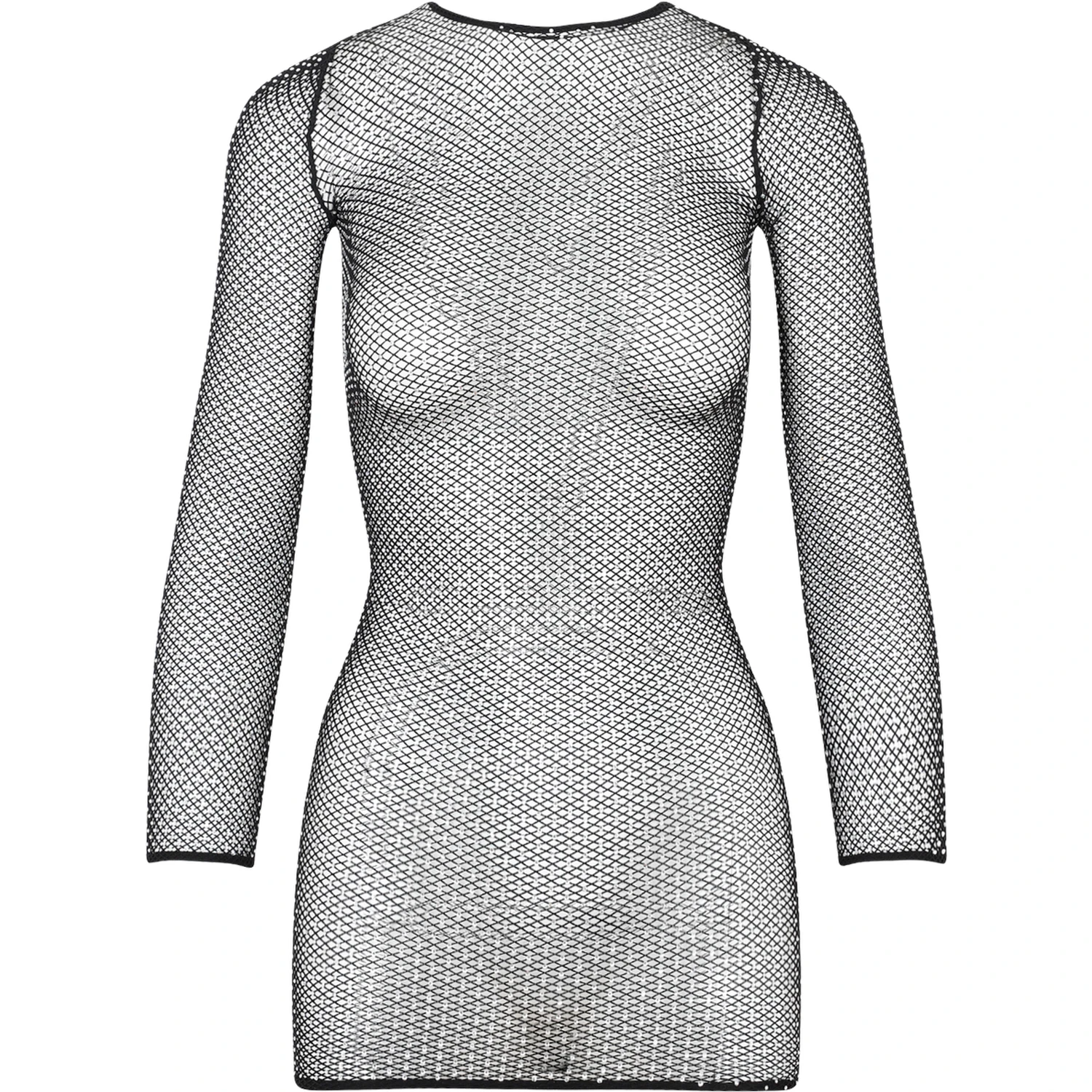 Balenciaga Crystal Mesh Mini Top
