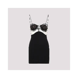 Nensi Dojaka Explosive Flower Bra Dress
