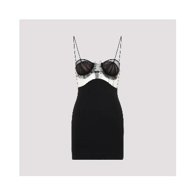 Nensi Dojaka Explosive Flower Bra Dress