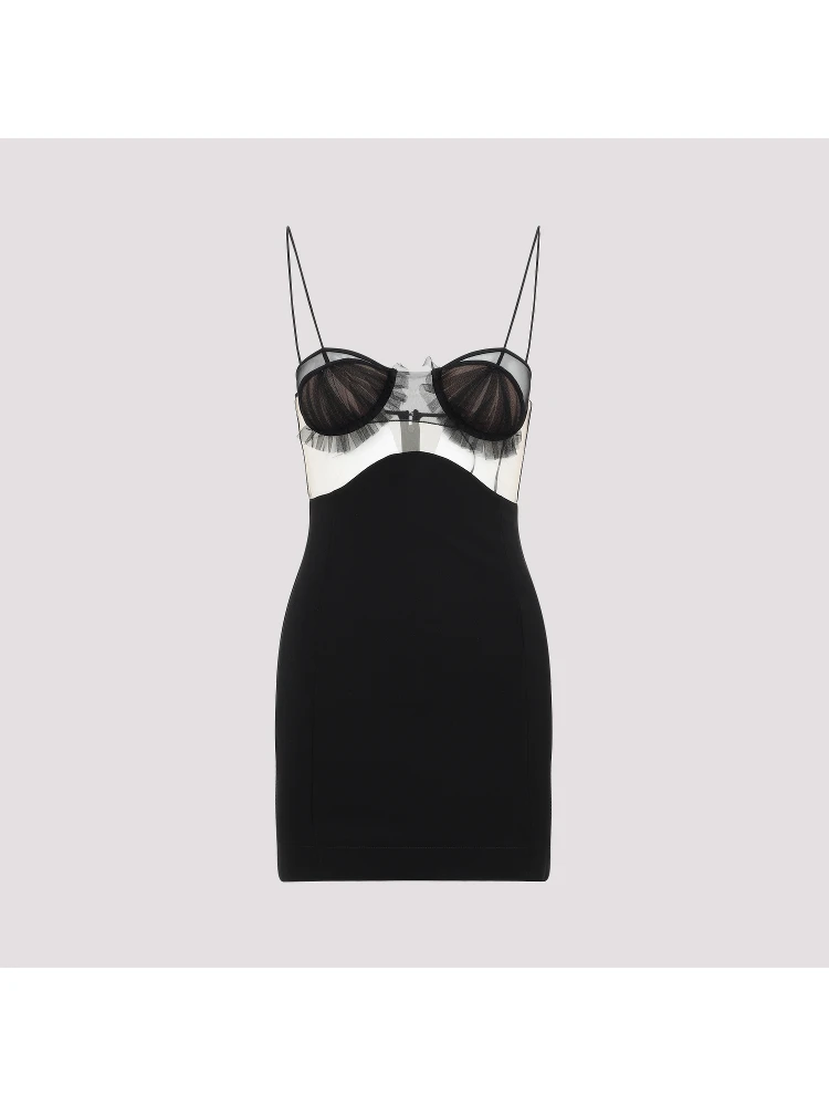 Nensi Dojaka Explosive Flower Bra Dress