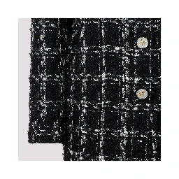 Giambattista Valli Checked bouclé Coat