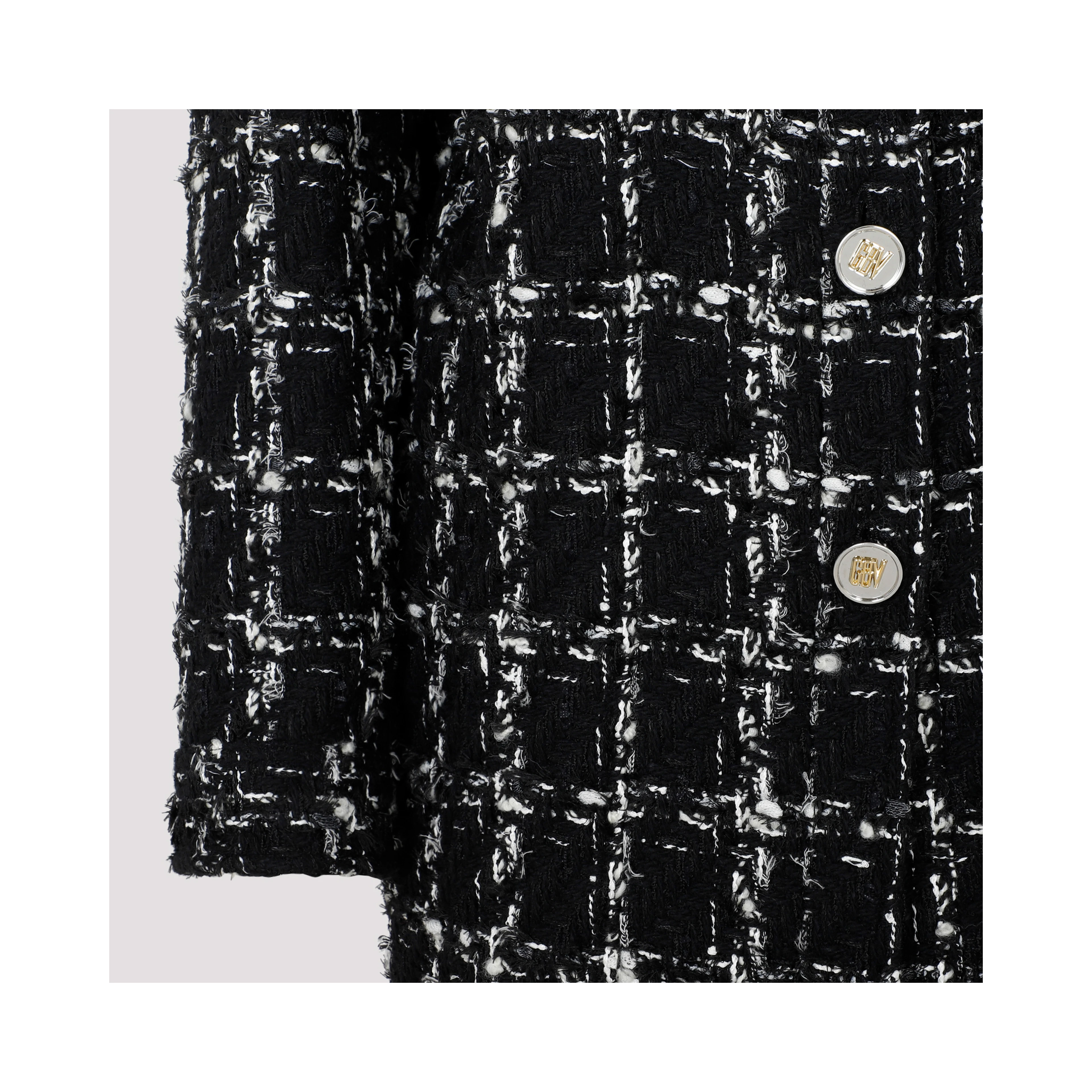 Giambattista Valli Checked bouclé Coat