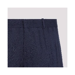 Off White Shibori Jacquard Slim Pant