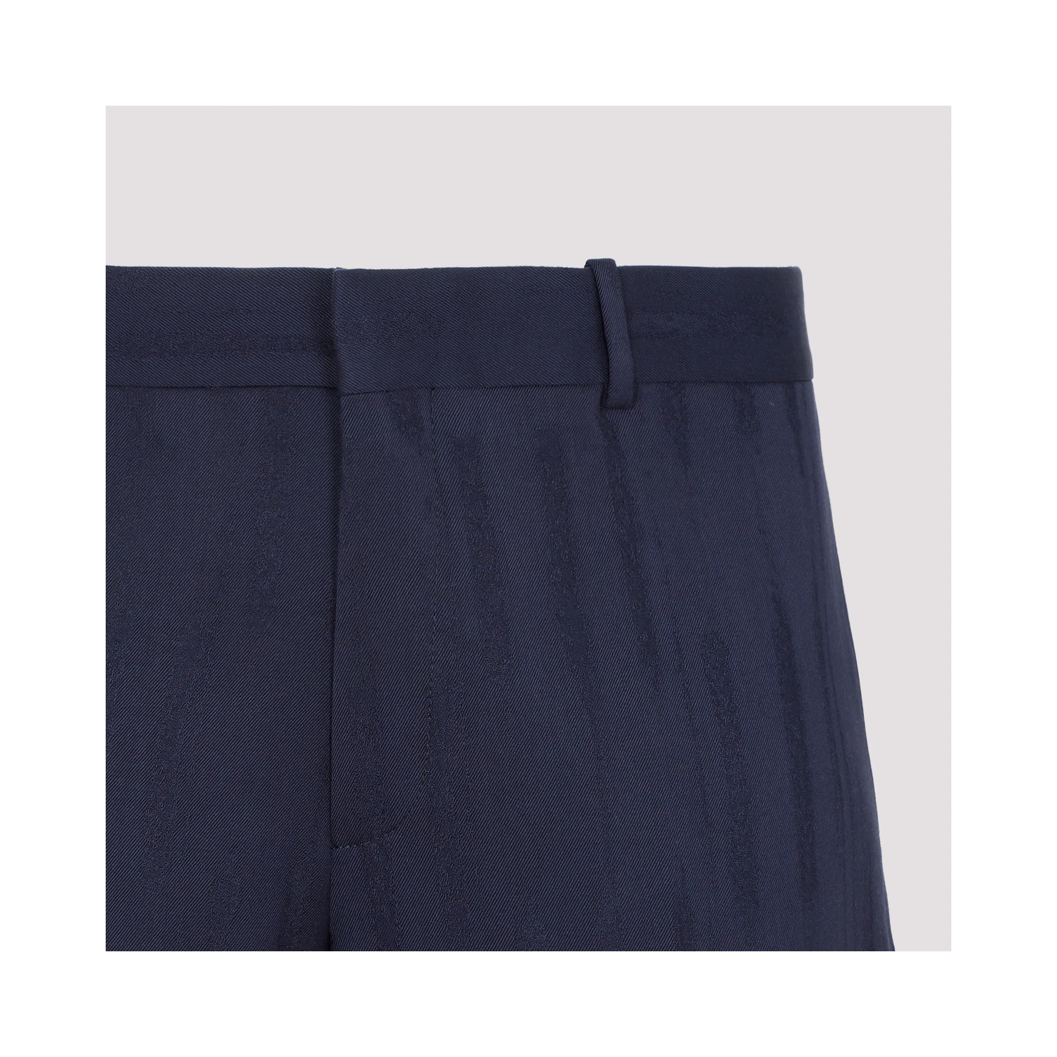 Off White Shibori Jacquard Slim Pant