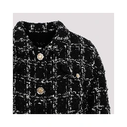 Giambattista Valli Checked bouclé Coat