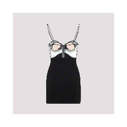 Nensi Dojaka Explosive Flower Bra Dress