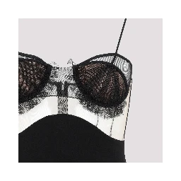 Nensi Dojaka Explosive Flower Bra Dress
