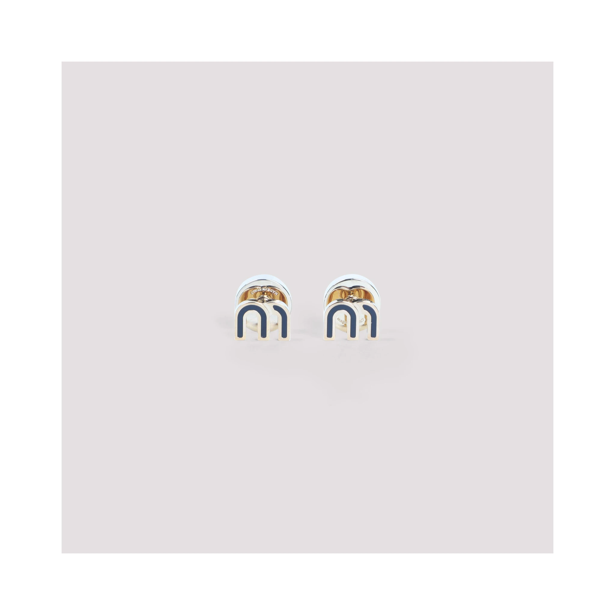 Miu Miu Brass Earrings