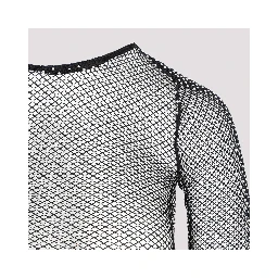 Balenciaga Crystal Mesh Mini Top