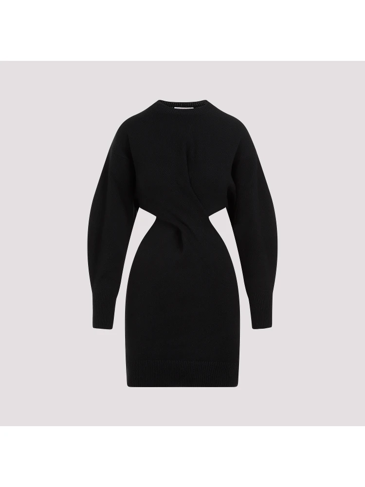 Alexander McQueen Wool Mini Dress