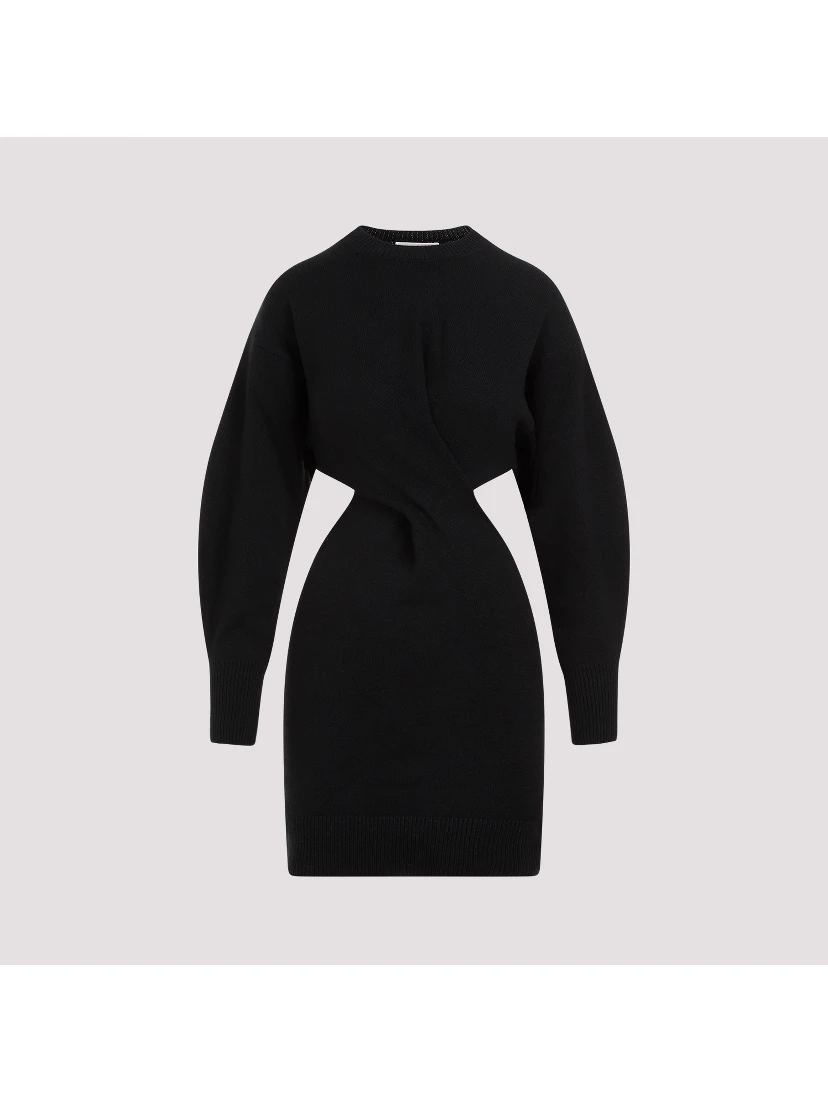 Alexander McQueen Wool Mini Dress