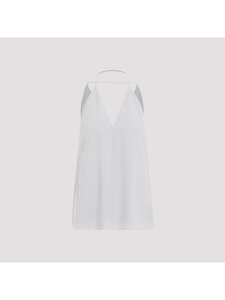 Toteme Double-Halter Silk Top