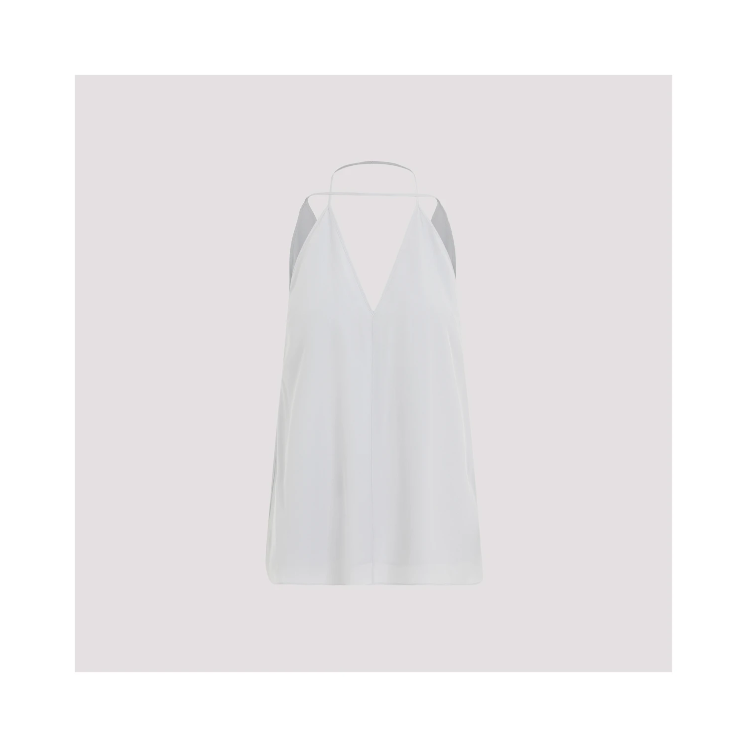 Toteme Double-Halter Silk Top
