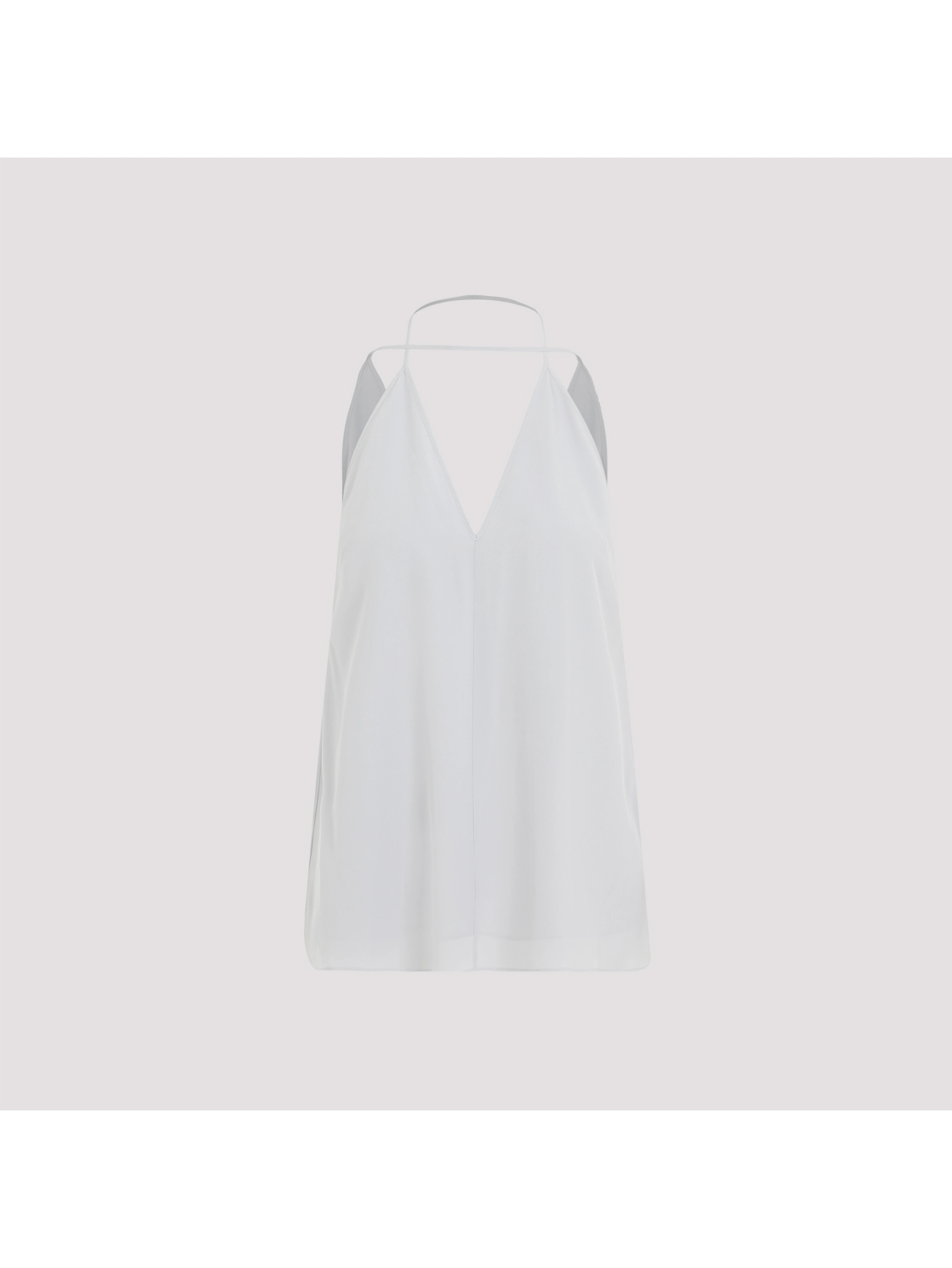 Toteme Double-Halter Silk Top