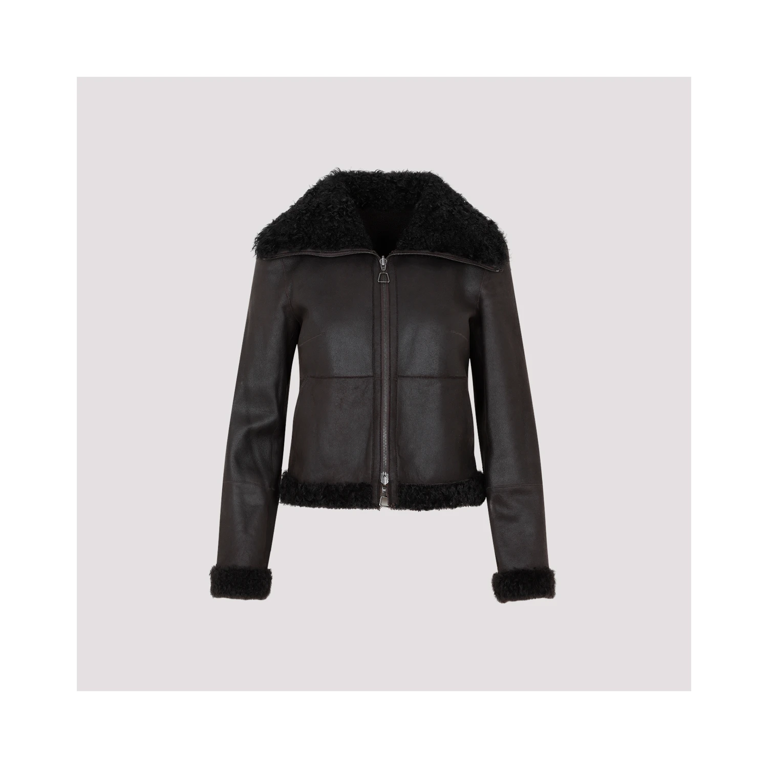 Akris Lamb Leather Jacket